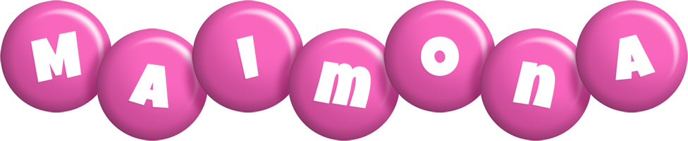 Maimona candy-pink logo