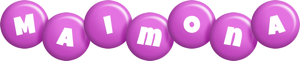 Maimona candy-purple logo