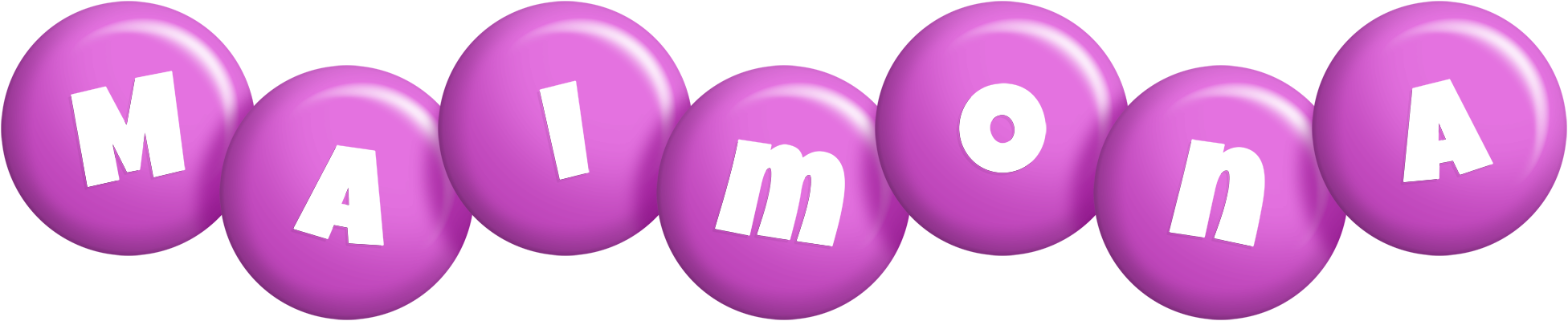 Maimona candy-purple logo