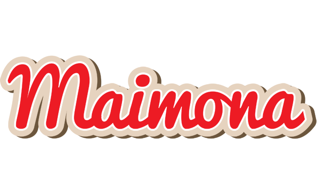 Maimona chocolate logo