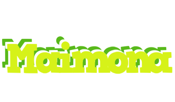 Maimona citrus logo