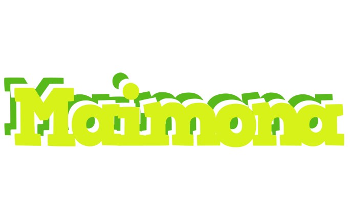 Maimona citrus logo