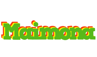 Maimona crocodile logo