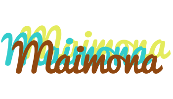 Maimona cupcake logo