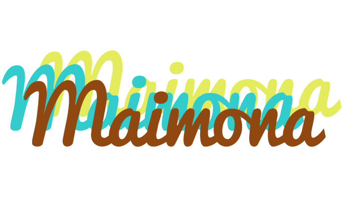 Maimona cupcake logo