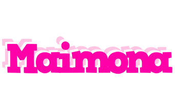 Maimona dancing logo