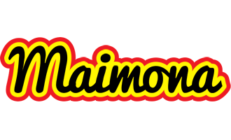 Maimona flaming logo