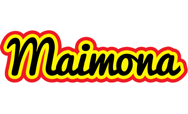 Maimona flaming logo