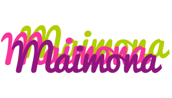 Maimona flowers logo