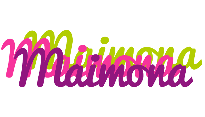 Maimona flowers logo