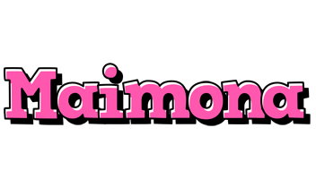 Maimona girlish logo