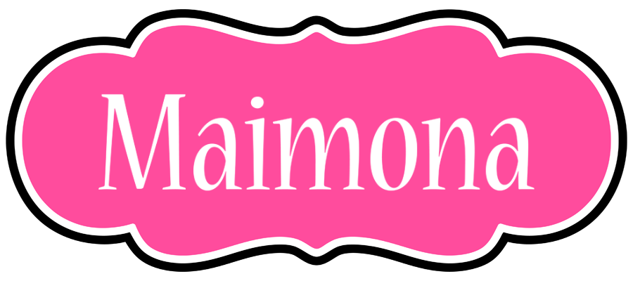 Maimona invitation logo