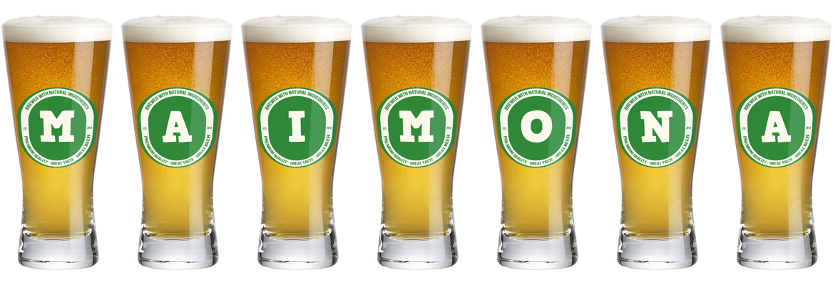 Maimona lager logo