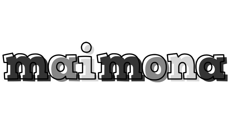 Maimona night logo