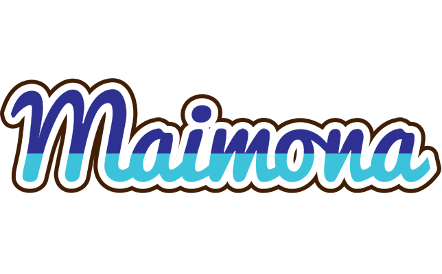 Maimona raining logo
