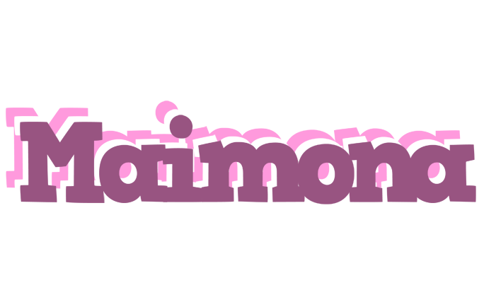 Maimona relaxing logo
