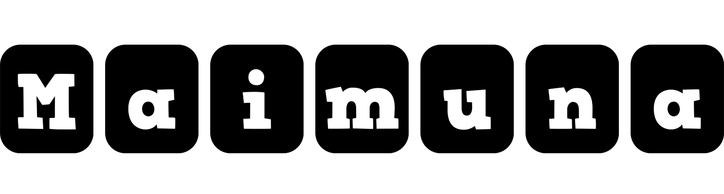 Maimuna box logo