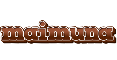 Maimuna brownie logo