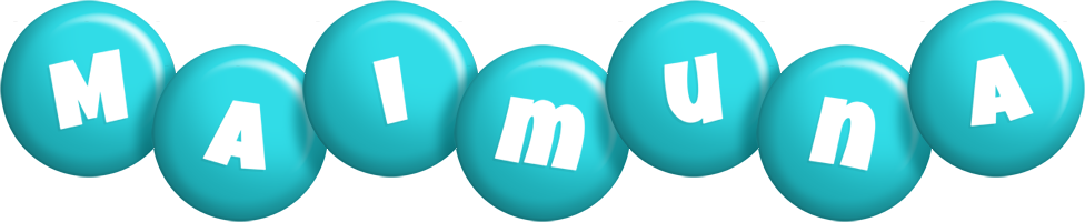 Maimuna candy-azur logo