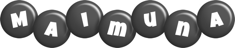 Maimuna candy-black logo