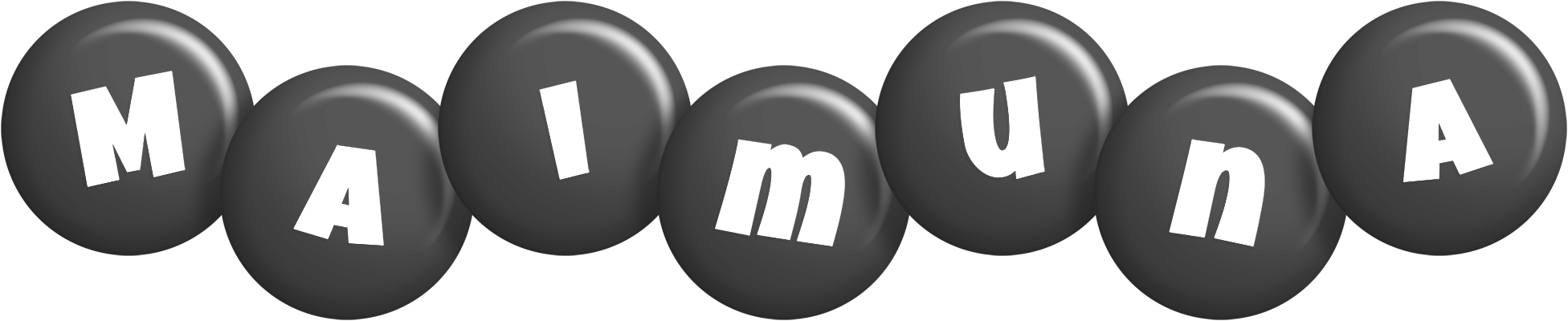 Maimuna candy-black logo