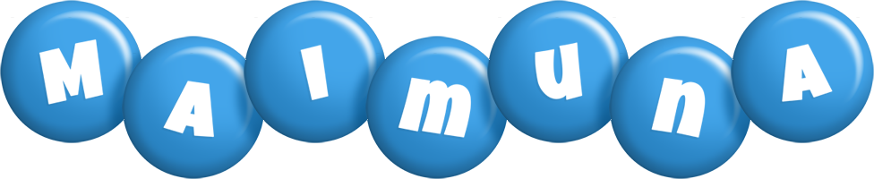 Maimuna candy-blue logo