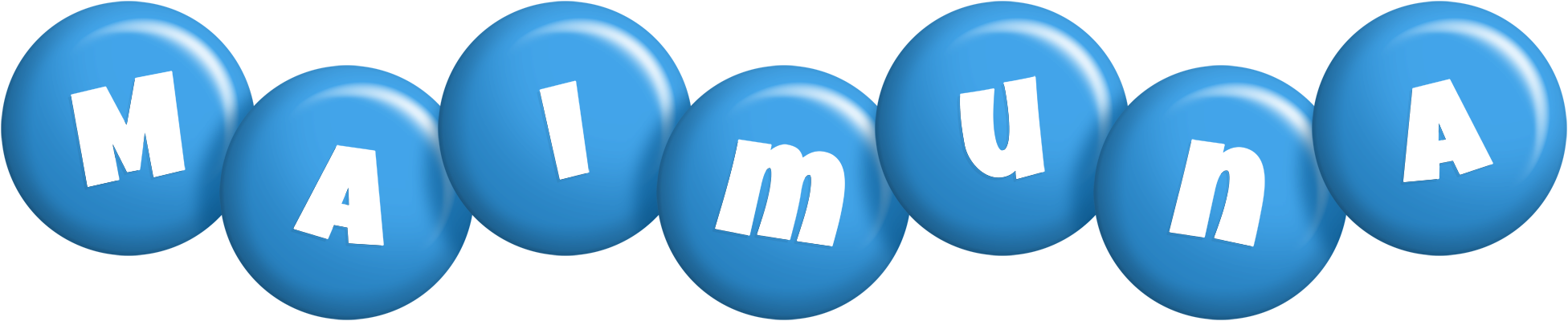 Maimuna candy-blue logo