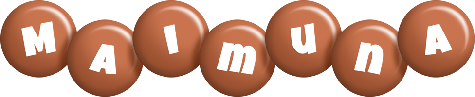 Maimuna candy-brown logo