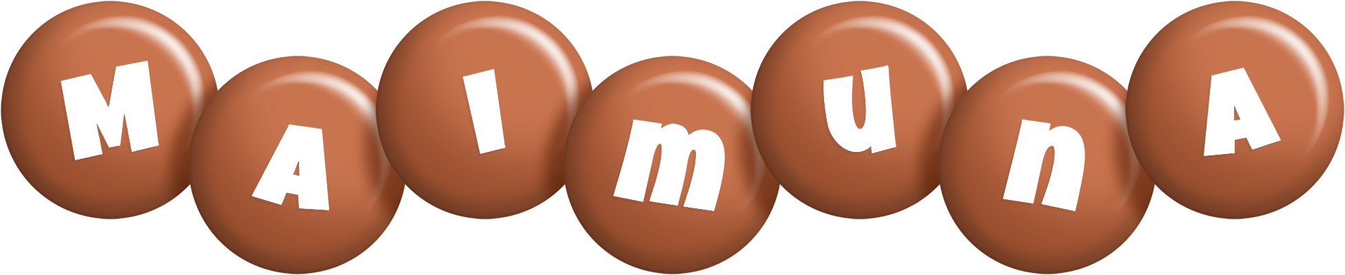 Maimuna candy-brown logo