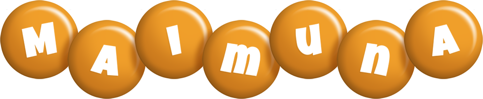 Maimuna candy-orange logo