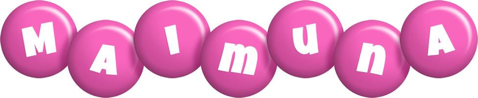 Maimuna candy-pink logo