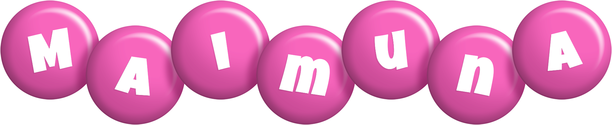 Maimuna candy-pink logo