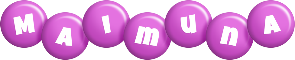 Maimuna candy-purple logo