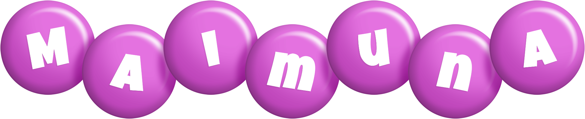 Maimuna candy-purple logo