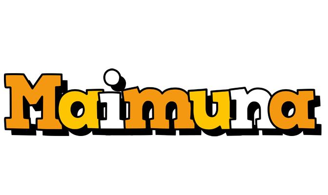 Maimuna cartoon logo