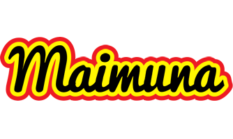 Maimuna flaming logo