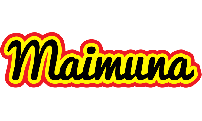 Maimuna flaming logo