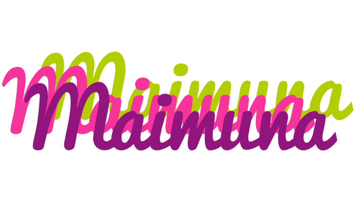 Maimuna flowers logo