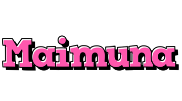 Maimuna girlish logo