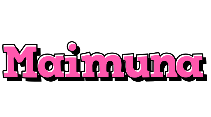 Maimuna girlish logo