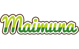 Maimuna golfing logo