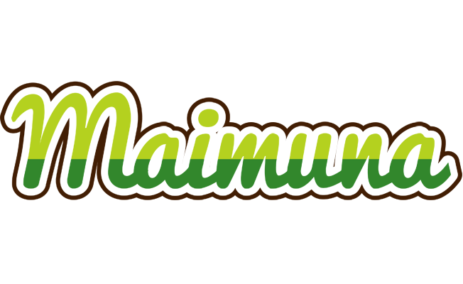 Maimuna golfing logo