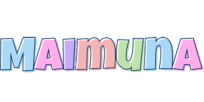 Maimuna pastel logo