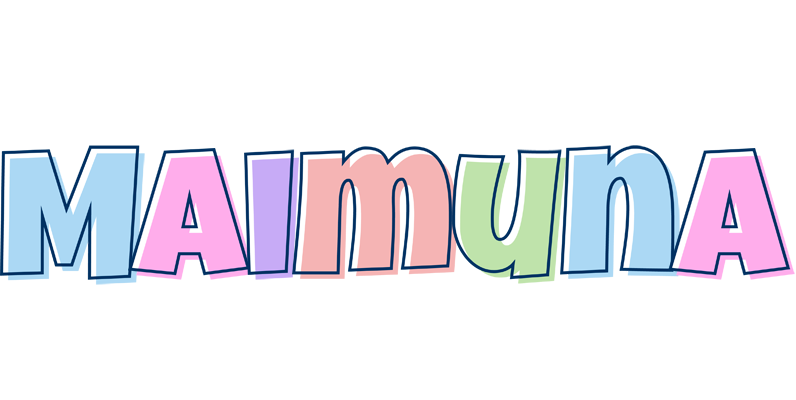Maimuna pastel logo