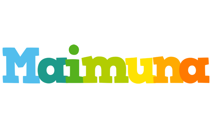 Maimuna rainbows logo