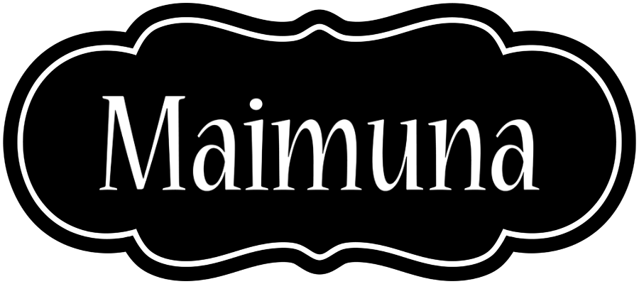 Maimuna welcome logo