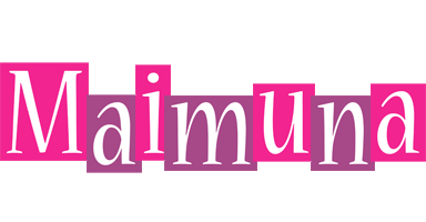 Maimuna whine logo