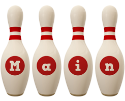 Main bowling-pin logo