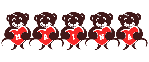 Maina bear logo