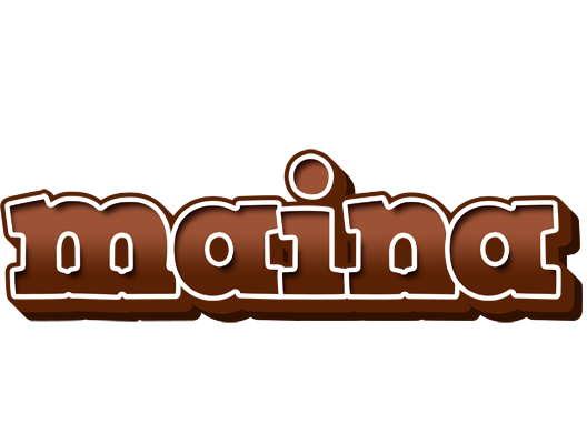Maina brownie logo